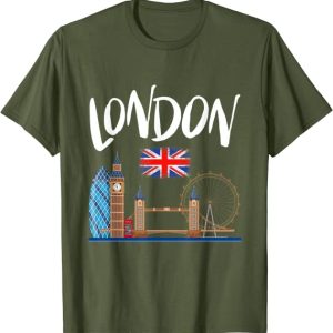 Mens printed london t-shirt